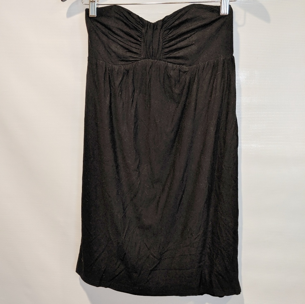 Betsy Johnson NWOT black strapless mini dress